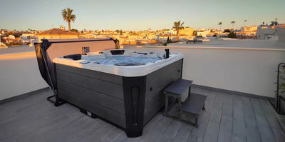 Der 6 Personen Outdoor Whirlpool Infinity PS Platinum Spa: Eine Oase der Luxusentspannung