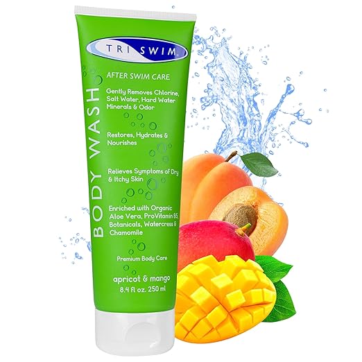 TRISWIM Anti Chlor Duschgel Aprikose-Mango - SPA Adria