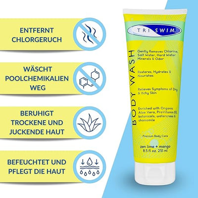 TRISWIM Anti Chlor Duschgel LImette Mango - SPA Adria