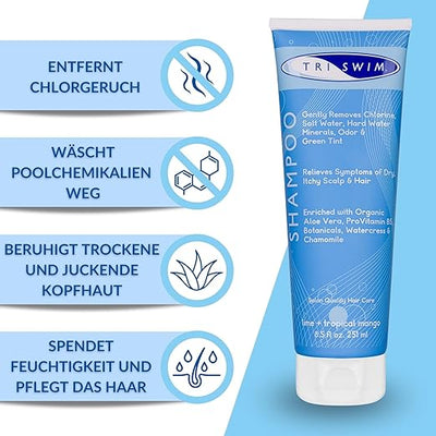 TRISWIM Shampoo Limette-Mango zur Chlorentfernung - SPA Adria