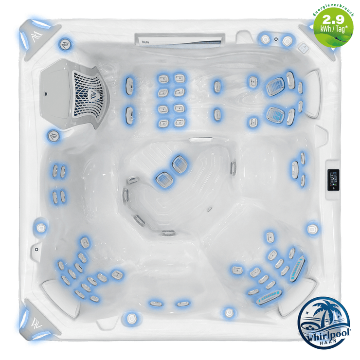 Wellis Kilimanjaro Life Essential Premium - Whirlpool - Whirlpool Haan